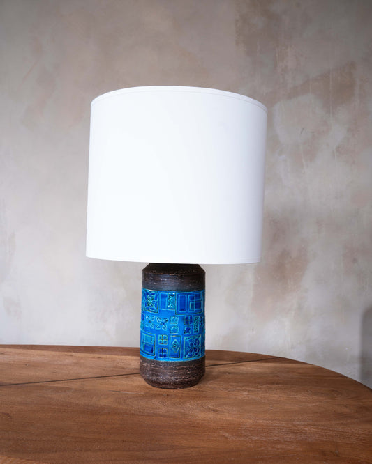 Aldo Londi Ceramic Lamp for Bitossi